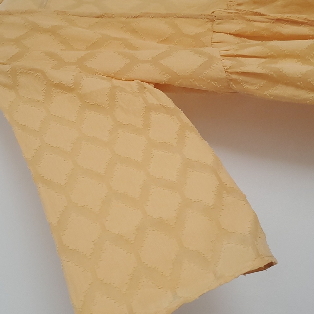 🆕️Yellow Kimono Size Medium - Picture 5 of 5